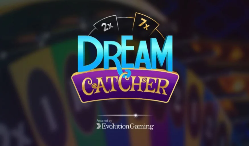Dream Catcher slot logo by Evolution at Big Casino