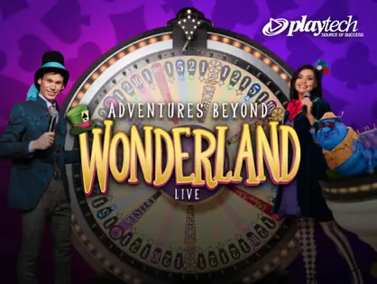 Play the Adventures Beyond Wonderland Live slot by Playtech on Big Casino