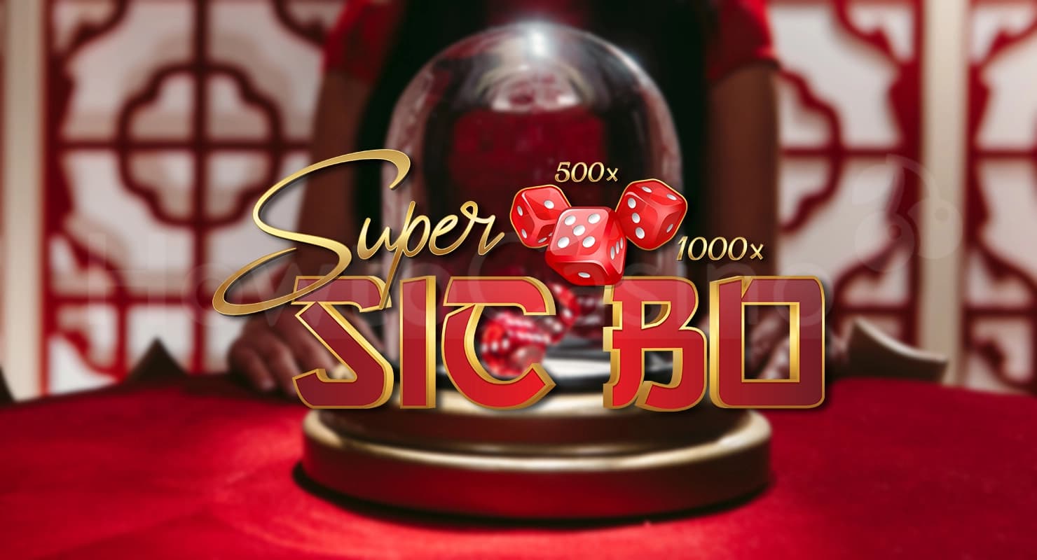 Super Sic Bo casino game by Evolution – featured logo at Big Casino